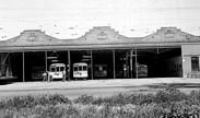  <b - Street Car Barns and Offices - 2850 N. California Street.</b> Built in 1907 The first Stockton built 10 horsepower electric streetcars were introduced in 1892 to replace horse and mule drawn trolleys used since 1875. The Stockton Electric Railroad Co. built the Streetcar Barns and Office Complex in 1907 and utilized this facility until 1941 after which gasoline powered motor coaches served as the primary mode of public transportation. The building was added to the city register by resolution number 85-0307 on May 13, 1985. The building stands today as a grocery store